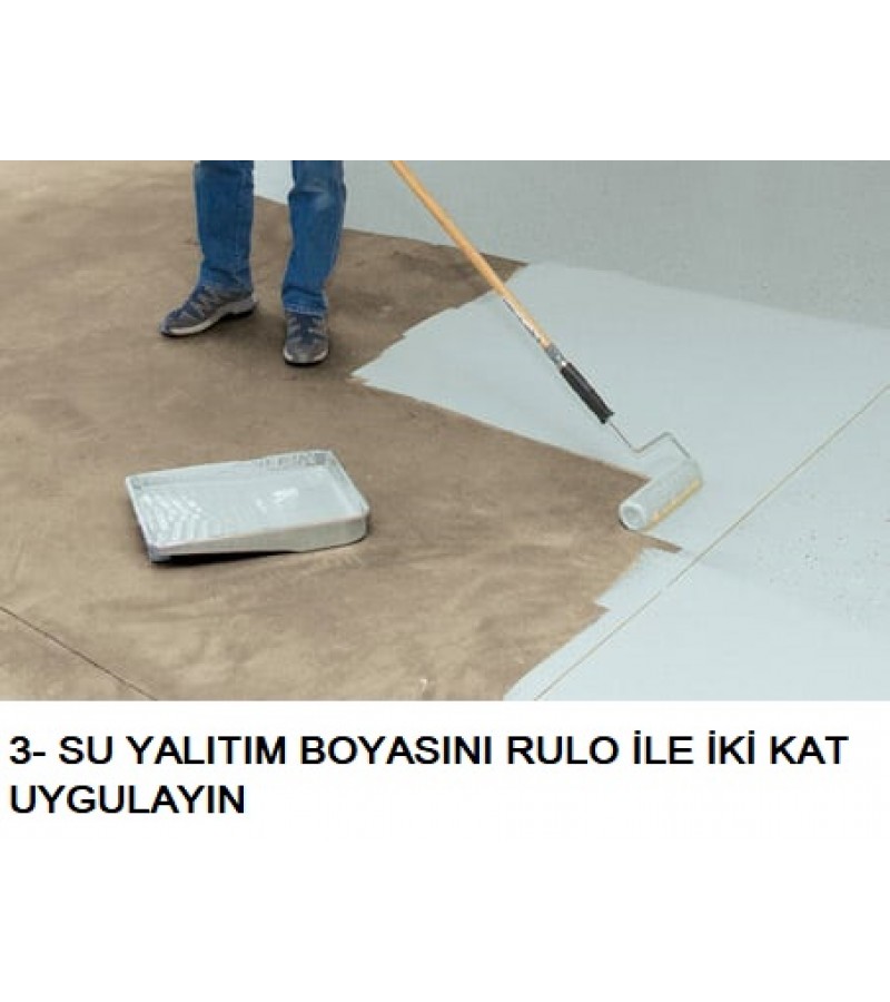 ÇTD - BARS ÇATI,  TERAS, DAM  SU YALITIM SETİ -EKONOMİK ÇÖZÜM ÜRÜNÜ