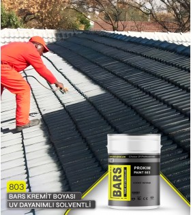 803 - BARS KREMİT BOYASI - UV DAYANIMLI SOLVENTLİ