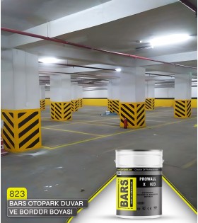 823 - BARS OTOPARK DUVAR VE BORDÜR BOYASI