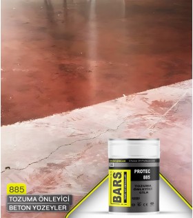 885 - BARS TOZUMA ÖNLEYİCİ - BETON YÜZEYLER İÇİN ZEMİN CİLASI