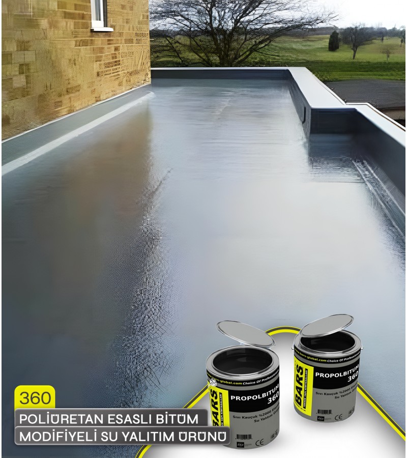 360 - BARS SIVI KAUÇUK ULTRA ESNEK SU YALITIM ÜRÜNÜ