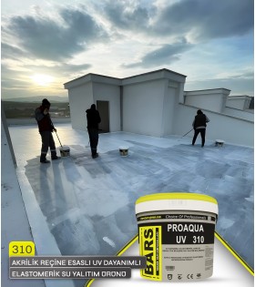 310 - BARS AKRİLİK REÇİNE ESASLI UV DAYANIMLI ELASTOMERİK SU YALITIM ÜRÜNÜ