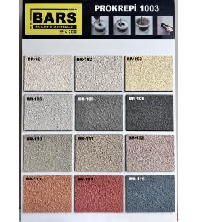 1003 - RENKLİ DEKORATİF SON KAT  KAPLAMA