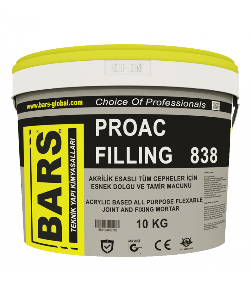 838 - AKRİLİK TAMİR MACUNU